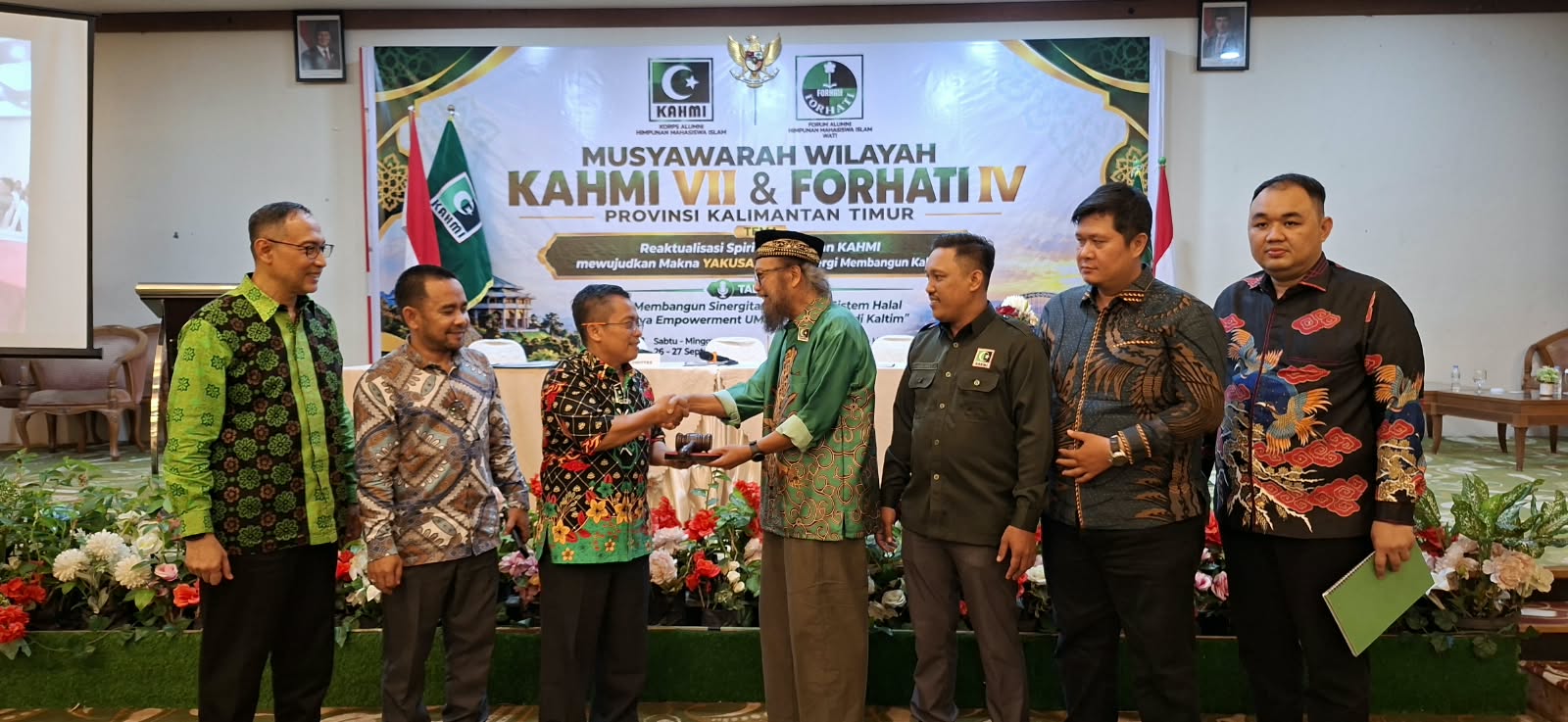 Muswil KAHMI-FORHATI Kaltim: Tujuh Presidium KAHMI dan Lima FORHATI Terpilih