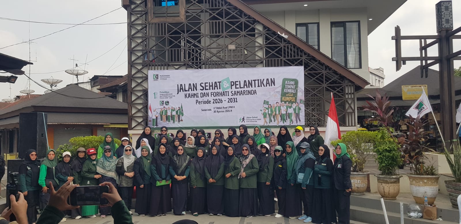 Pelantikan MD Samarinda 2026–2031 Diawali Jalan Santai